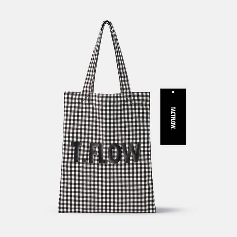 T&uacute;i tote hằng ng&agrave;y TACTFLOW (S) &ndash; Caro đen trắng &ndash; TFF100MONOCHK, , large image number null